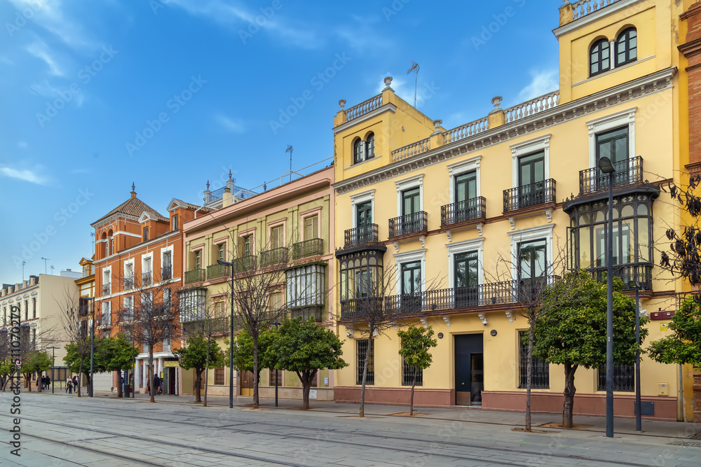 Street in Sevilla, Spain