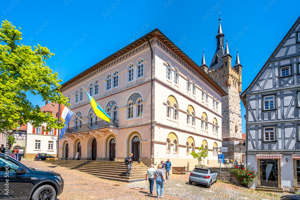Rathaus, Bad Wimpfen, Baden Wuerttemberg, Deutschland 