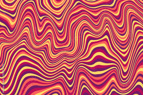 Abstract psychedelic groovy background. Abstract background.