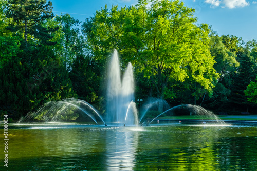 fountain in the park © Visualmedia