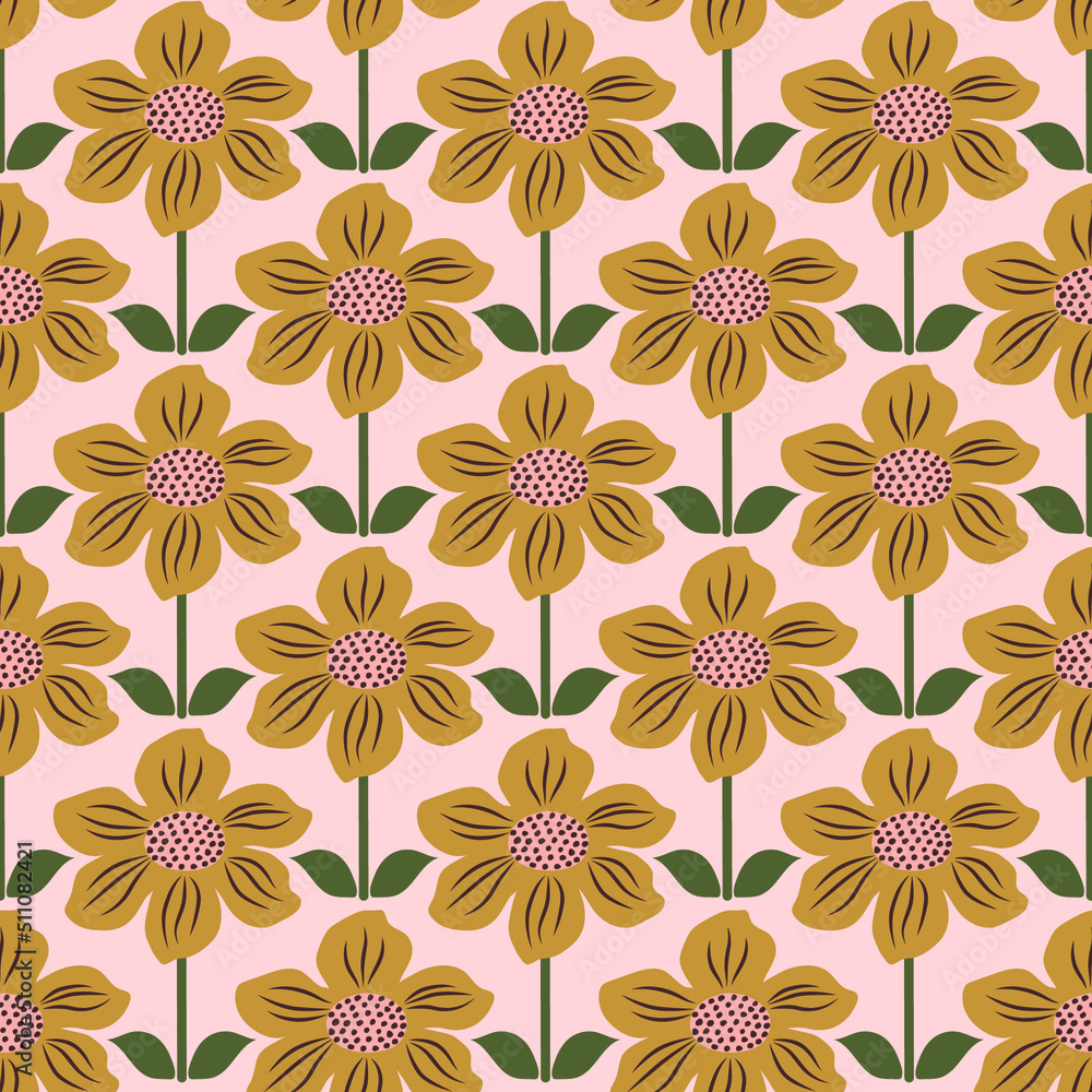 custom made wallpaper toronto digitalVector flower seamless pattern background. Perfect for fabric, scrapbooking, wallpaper projects.