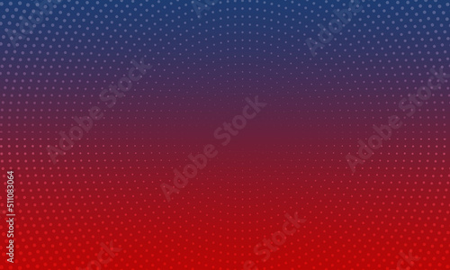 Red and blue abstract gradient background, USA Flag colors dotted backdrop wallpaper