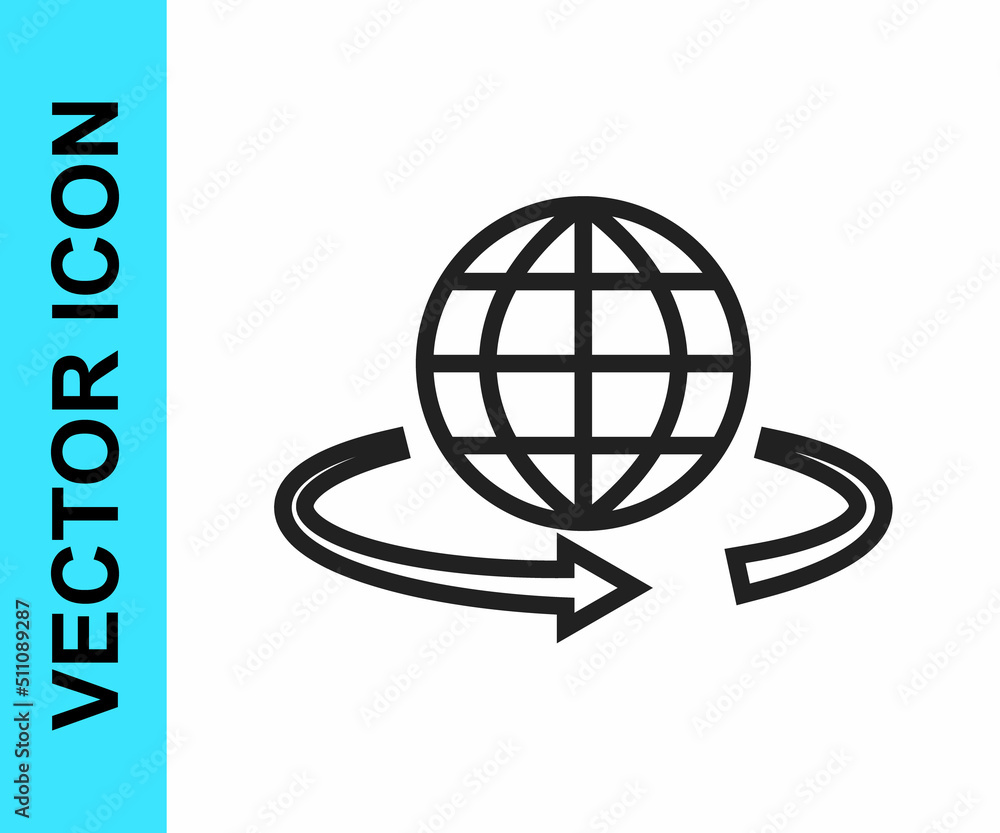 Black line 3d modeling icon isolated on white background. Augmented reality or virtual reality. Vector Black line 3d modeling icon isolated on white background. Augmented reality or virtual reality. Vector