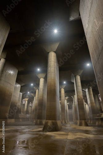 首都圏外郭放水路 · 埼玉県春日部市　防災　地下神殿