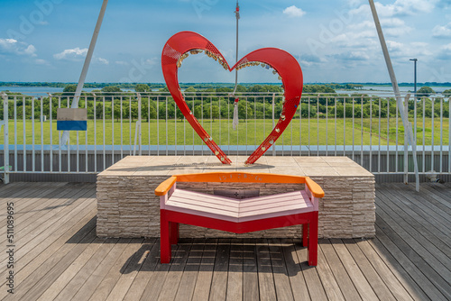 埼玉県加須市　道の駅かぞわたらせ　恋人の聖地