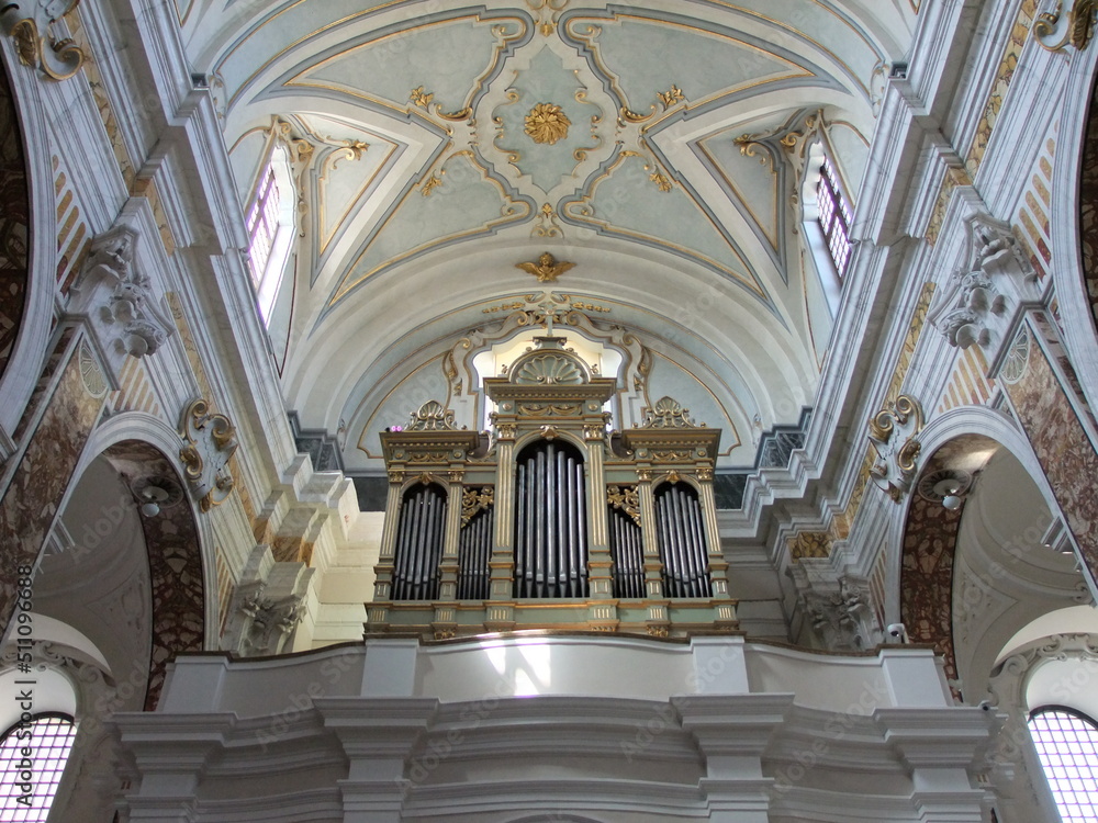 Pipe organs in Cattedrale Maria Santissima della Madia in Monopoli, Italy.