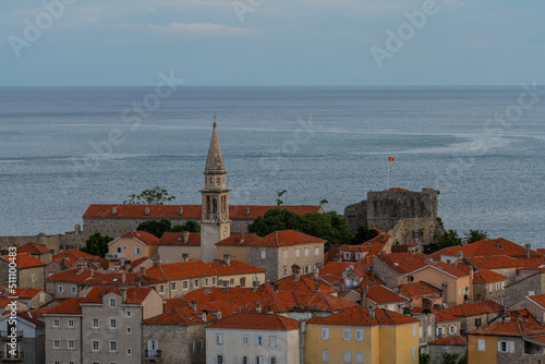 The Old Town is a historical area of ​​the Montenegrin resort of Budva on the Adriatic Sea