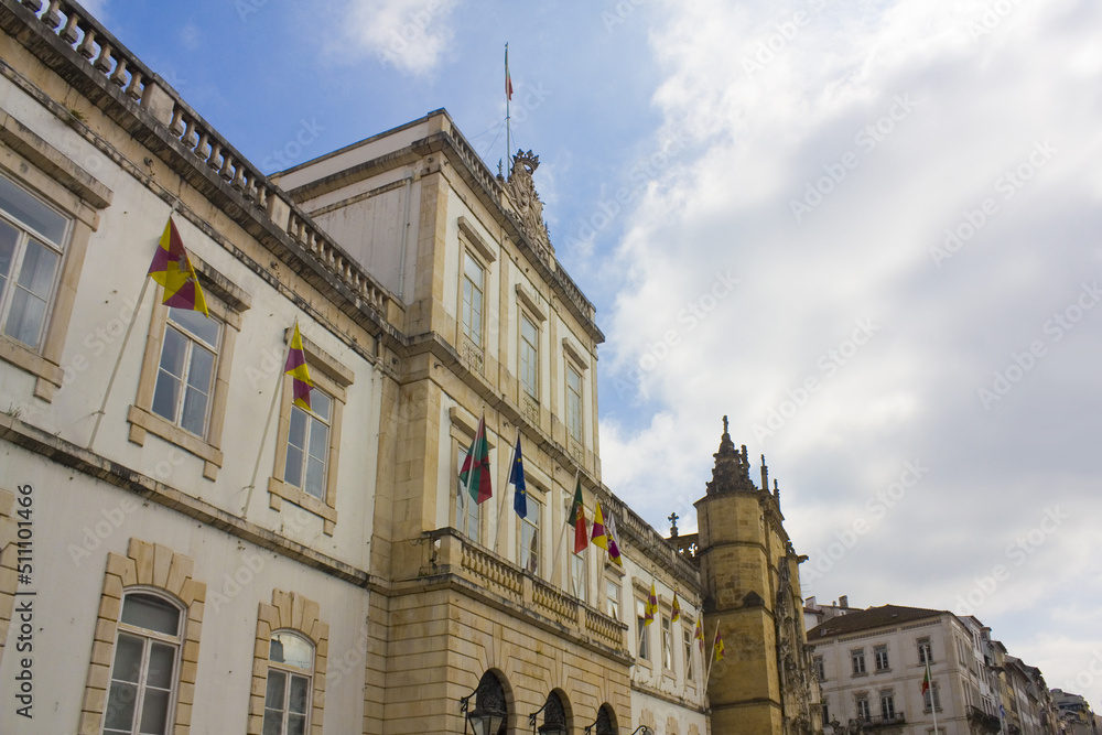 Town Hall in Coimbra, Portugal	
