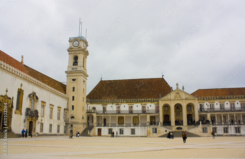 Famous Coimbra University, Portugal