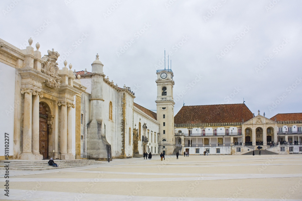 Famous Coimbra University, Portugal	
