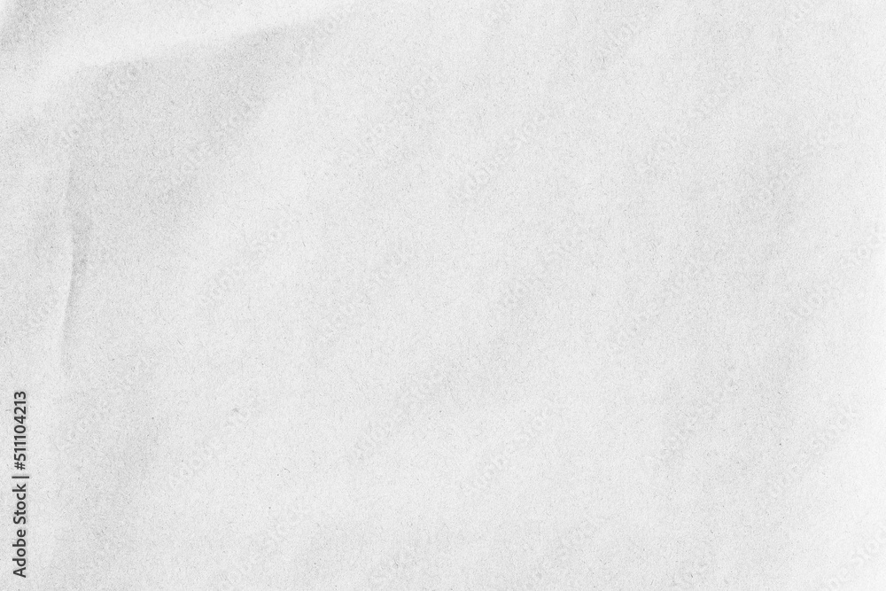 Grainy white kraft paper background texture