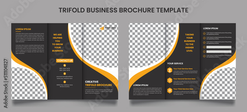 Brochure design, creative tri-fold, trend brochure, business brochure template, corporate business trifold brochure template