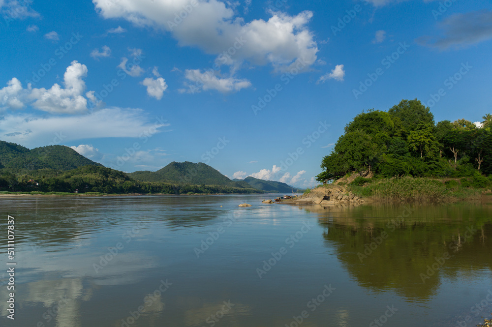 Khan Riverside in Luang Prabang, Laos
