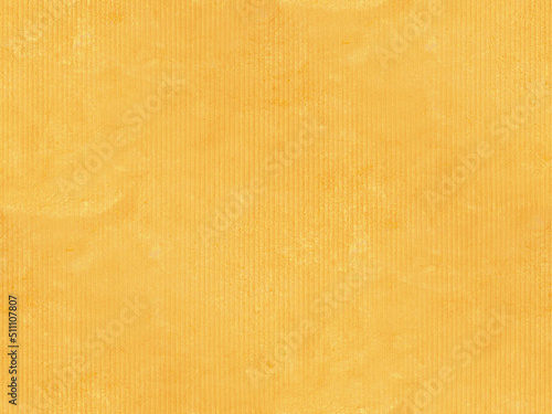 Sunny yellow background best for summer design. Kraft paper texture. Seamless pattern. 