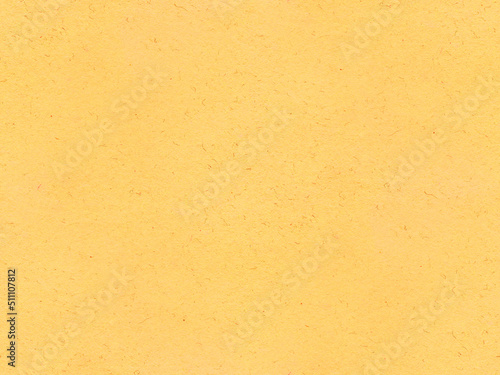 Sunny yellow background best for summer design. Kraft paper texture. Seamless pattern. 