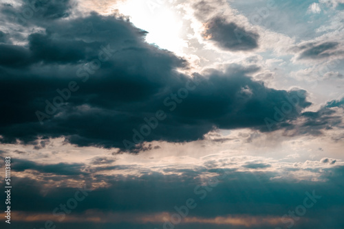 clouds in the sky