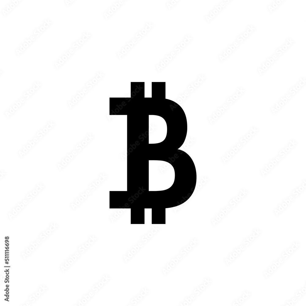 Bitcoin logo. Crypto currency btc vector icon. Bitcoin logo. Crypto currency btc vector icon.