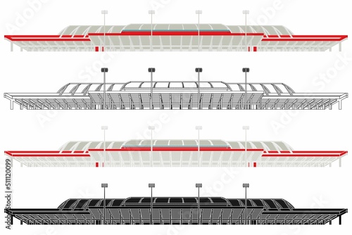 Aflitos Stadium in Recife, Brazil