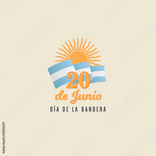 20 de Junio, día de la Bandera Argentina. Manuel Belgrano