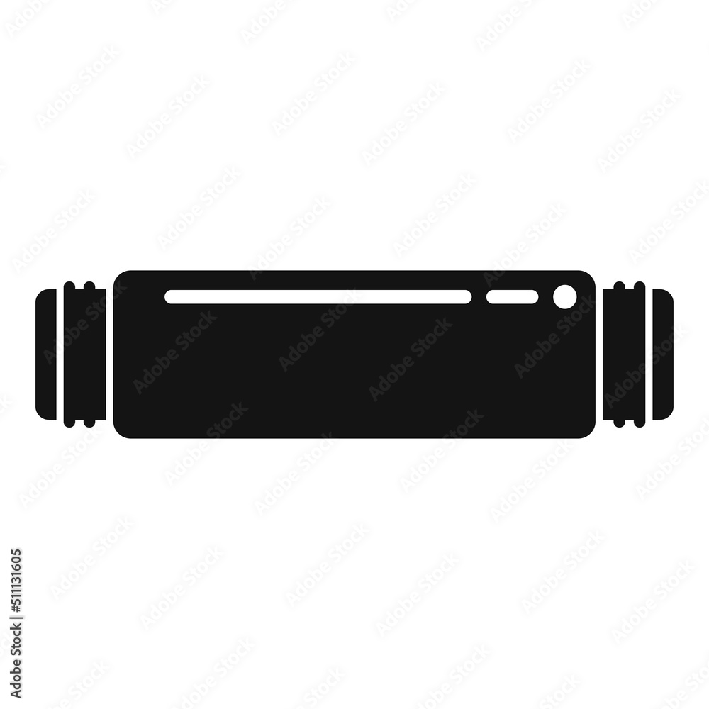 Pipe icon simple vector. Plumbing pipeline Pipe icon simple vector. Plumbing pipeline