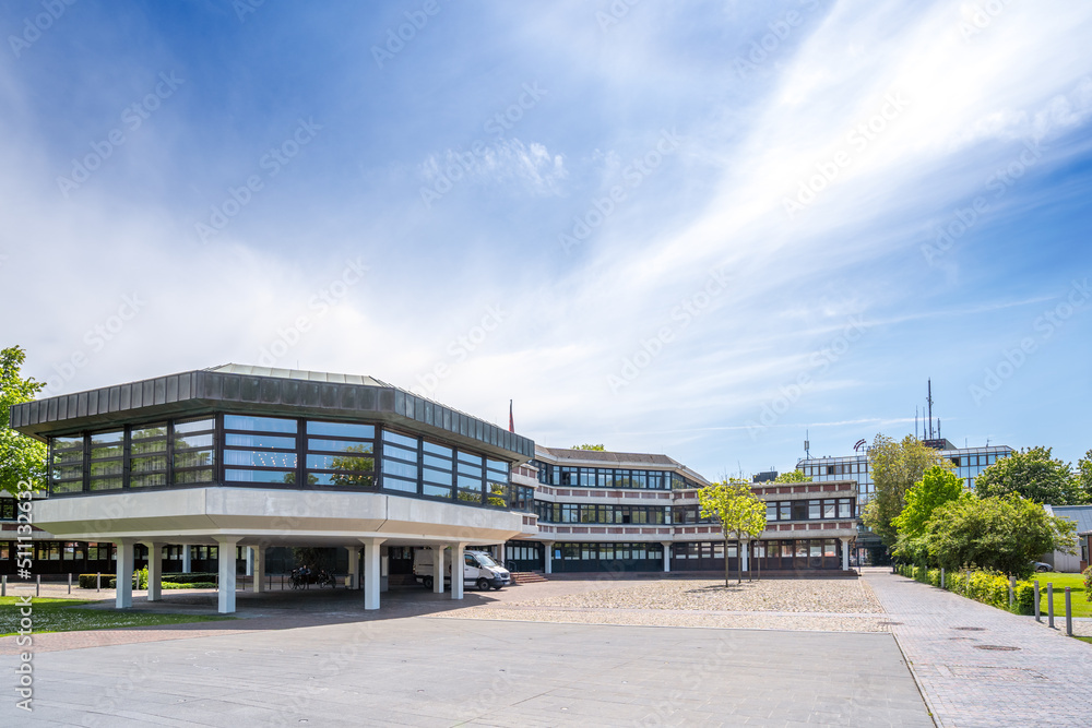 Rathaus, Aurich, Ostfriesland, Deutschland 