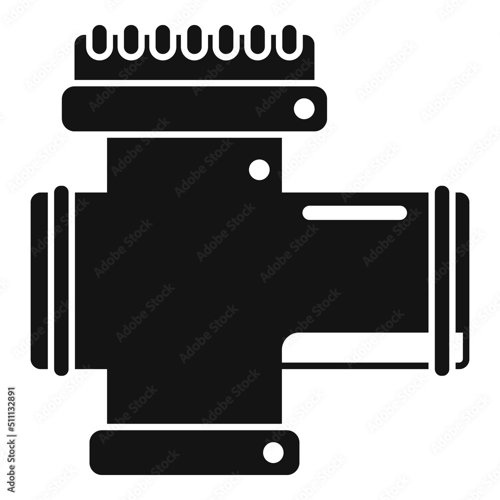 Sewage pipe icon simple vector. Drain system Sewage pipe icon simple vector. Drain system