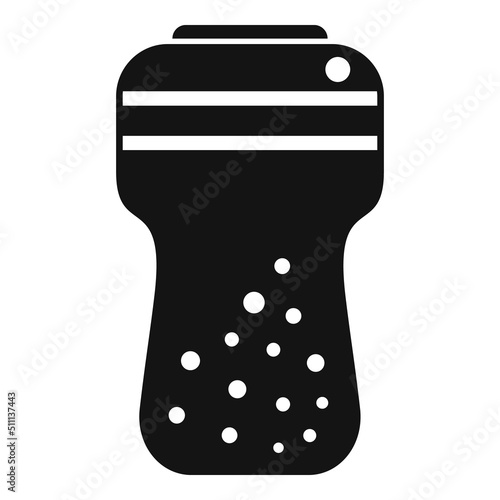 Wood waste icon simple vector. Organic trash