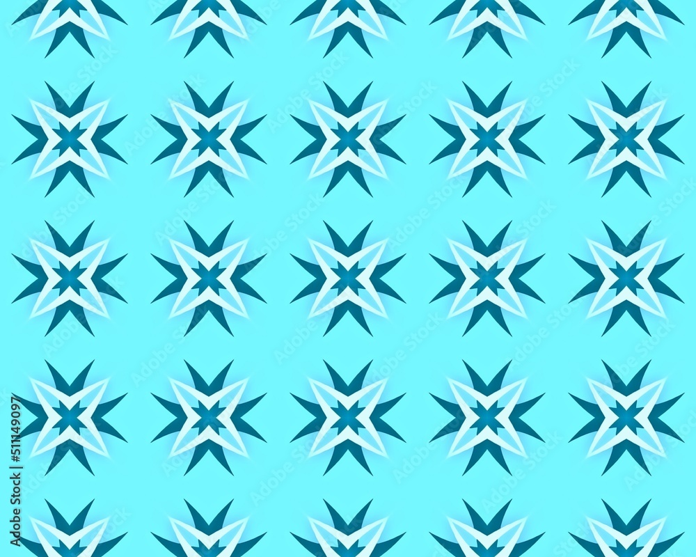 Ethnic drawing Modern floral pattern element The beautiful oriental pattern on a blue background close-up.Texture or background Ethnic drawing Modern floral pattern element The beautiful oriental pattern on a blue background close-up.Texture or background