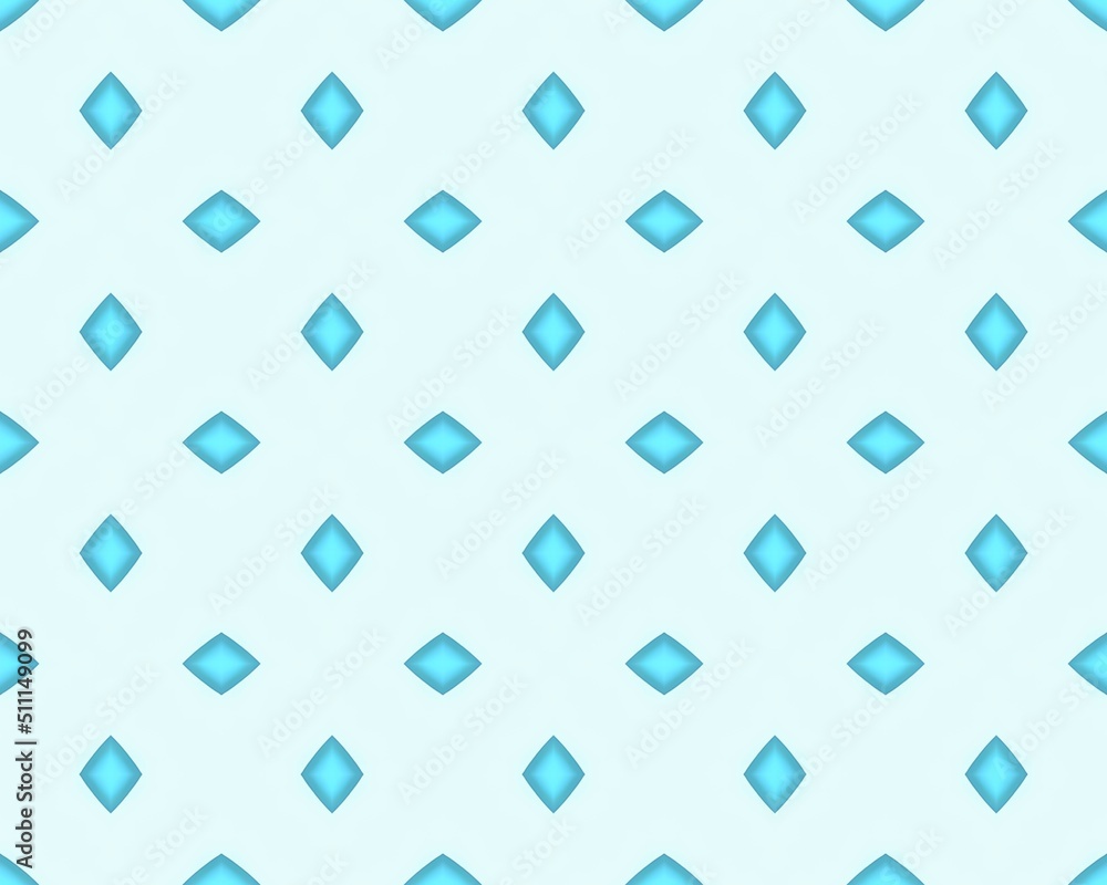 Seamless pattern in geometric blue co ornamental style Seamless pattern in geometric blue co ornamental style