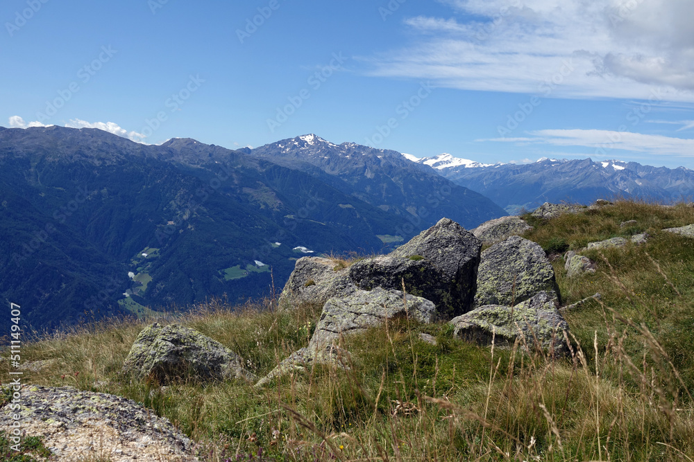 Blick vom Orenknott zur Ortlergruppe Blick vom Orenknott zur Ortlergruppe