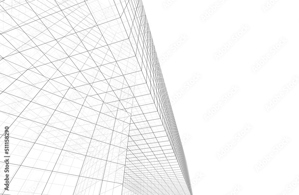 Abstract modern architecture Abstract modern architecture
