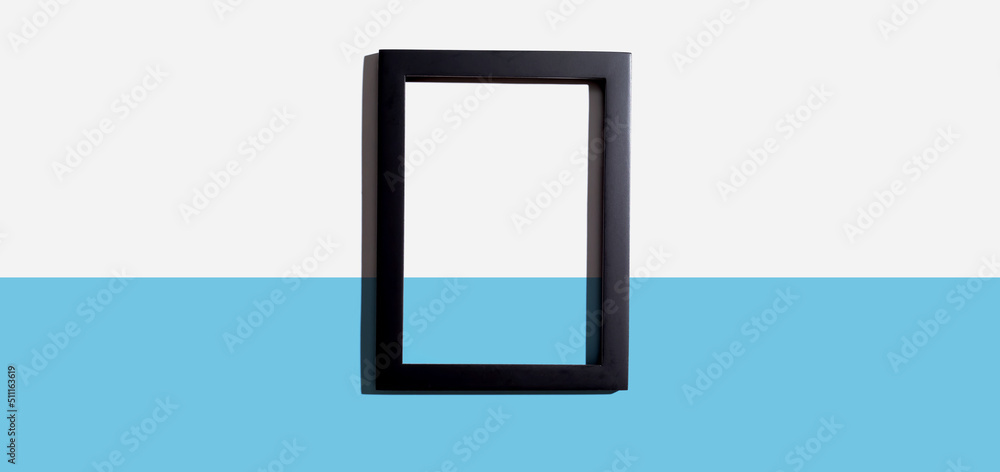 Blank rectangle picture frames with copy space Blank rectangle picture frames with copy space