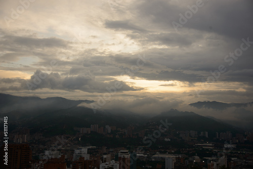 time clouds over the mountains © cafera13
