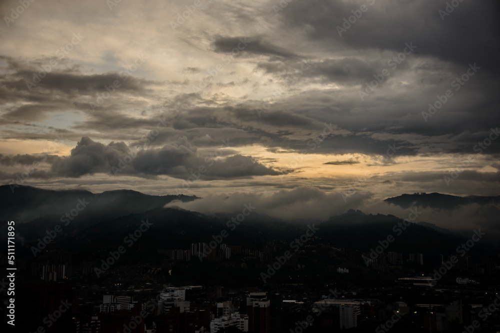 time lapse of clouds over the city time lapse of clouds over the city