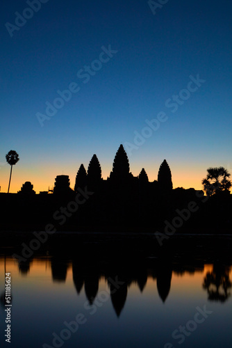 Dawn over Angkor Wat, Angkor World Heritage Site, Siem Reap, Cambodia