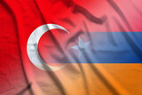 Turkey and Armenia political flag transborder relations ARM TUR