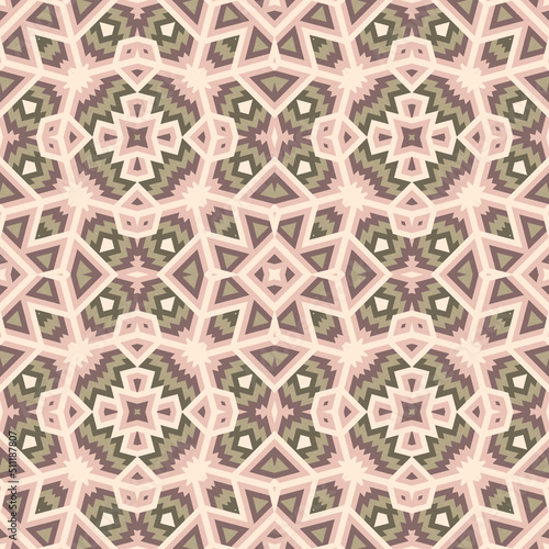 Geometric Abstract Seamless Background Pattern © Intenseartisan
