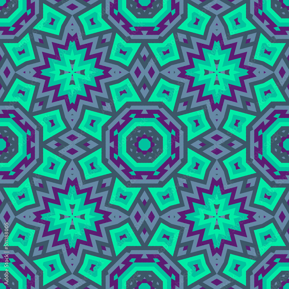 Geometric Abstract Seamless Background Pattern