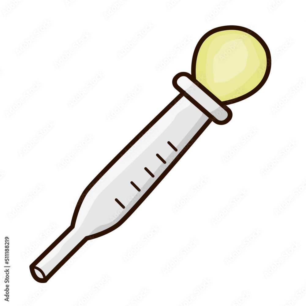 Laboratory dropper pipette glass Laboratory dropper pipette glass