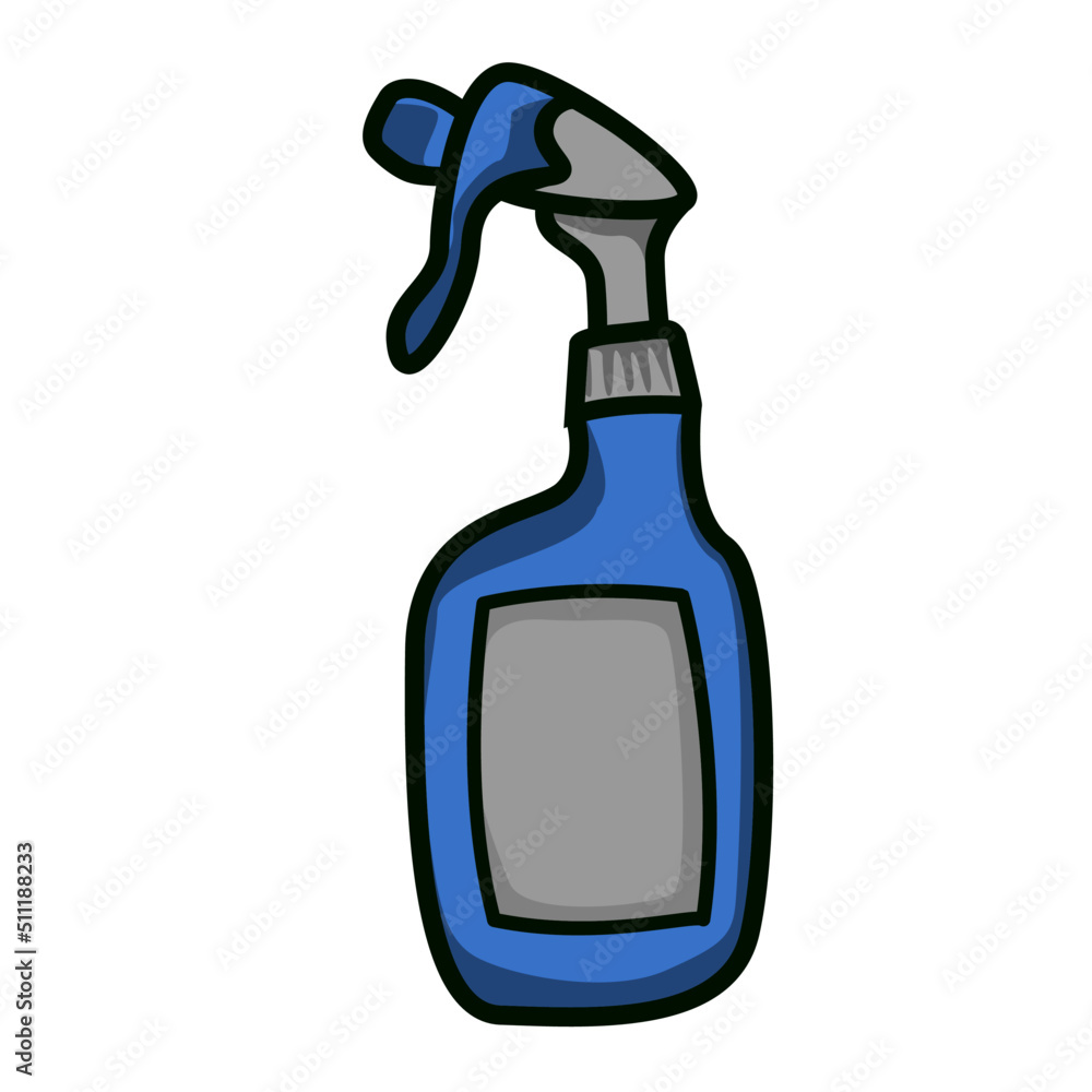Spray bottle vector illustration Spray bottle vector illustration
