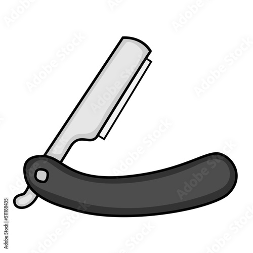 Razor blade vector illustration
