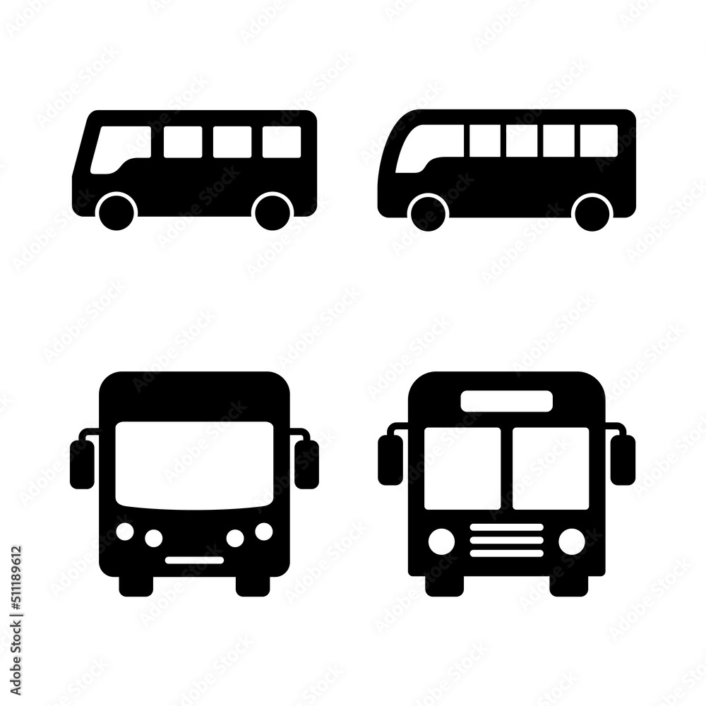 Bus icon vector. bus sign and symbol Bus icon vector. bus sign and symbol