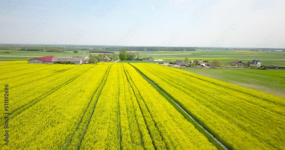 City panorama, aerial view, Poland, Moskorzew commune City panorama, aerial view, Poland, Moskorzew commune