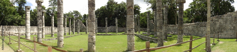 mayan columns