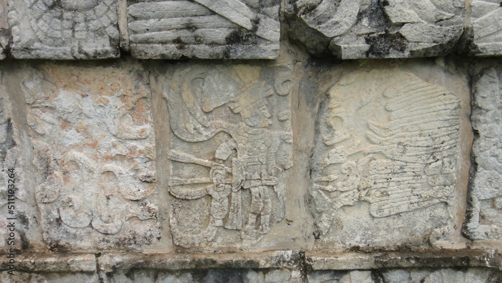 mayan relief