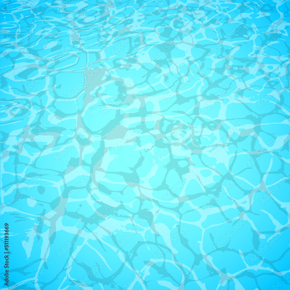 Pool Water Vector Texture Swimming Blue Water Reflections Pool Water Vector Texture Swimming Blue Water Reflections