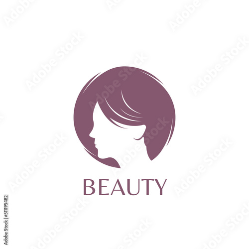 beauty fashion logo design inspiration. vector illustration