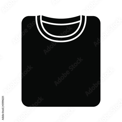 Clothes icon. shirt symbol. fashion sign. vector illustration