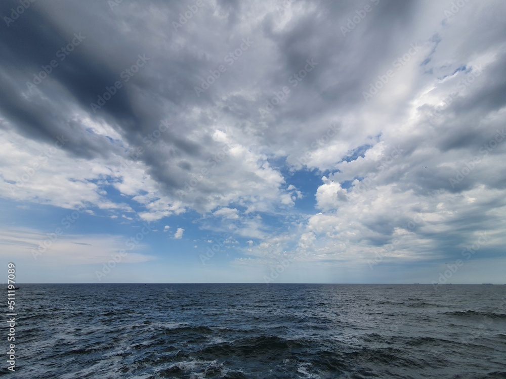clouds over black sea clouds over black sea