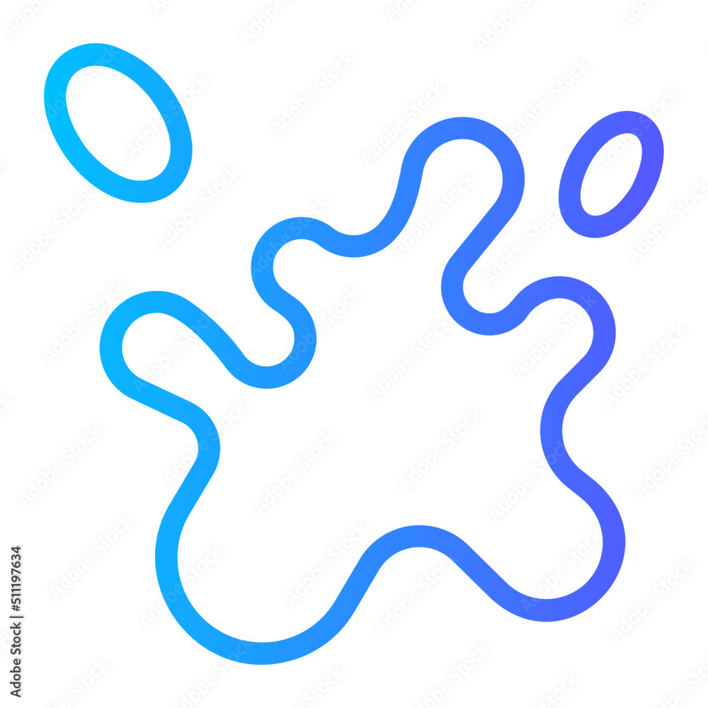 Obraz premium spot gradient icon